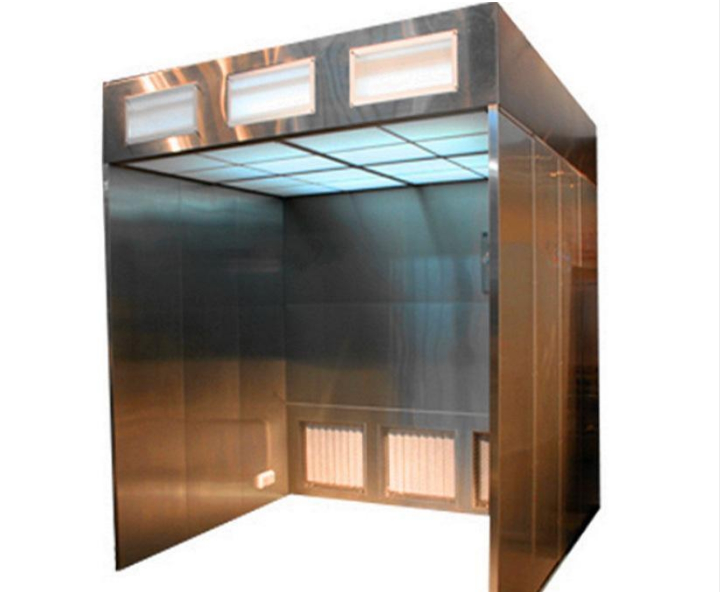 Negative pressure weighing room for chemical raw materials - Sampling room