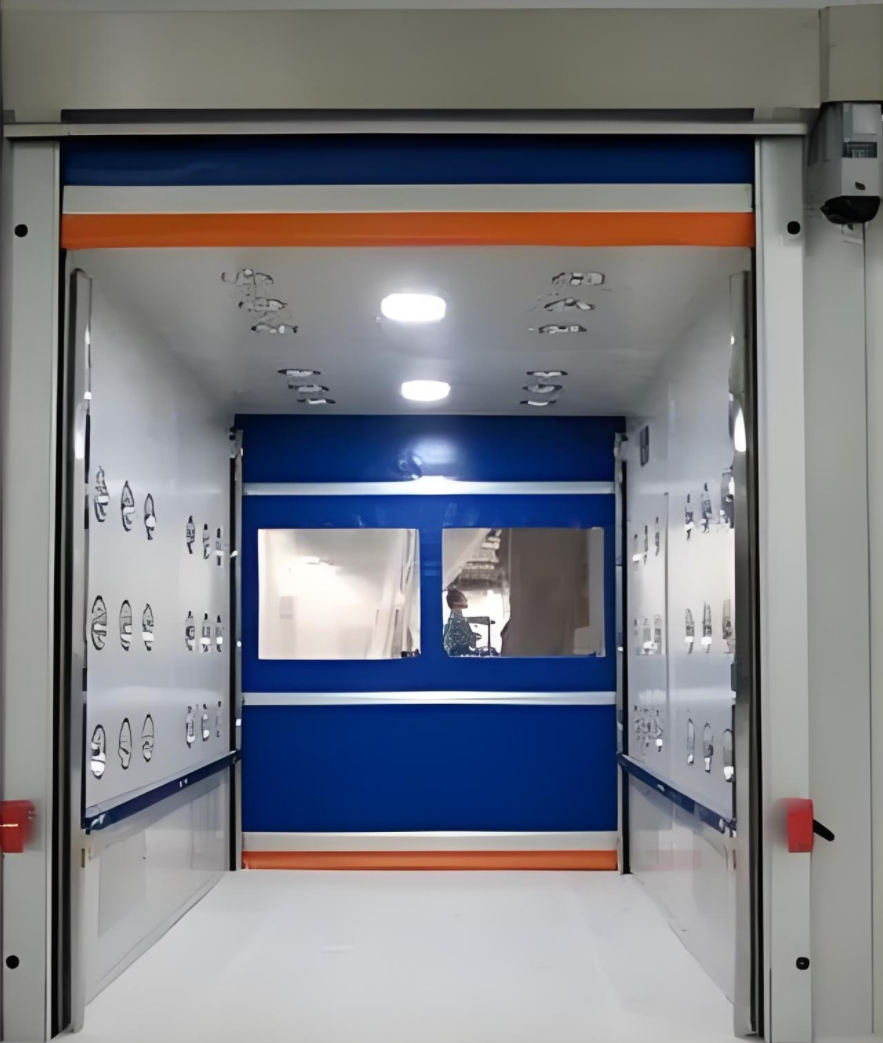 Rapid roll-up door Air Shower -  2200W*5000D*2600H