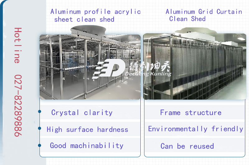 Aluminum clean room structure description.jpg