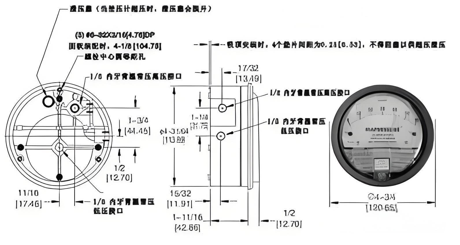 Differential Pressure Gauge Internal Structure