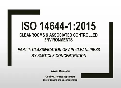 Particle Count Limits (ISO 14644-1): Particle Count Limits (ISO 14644-1):