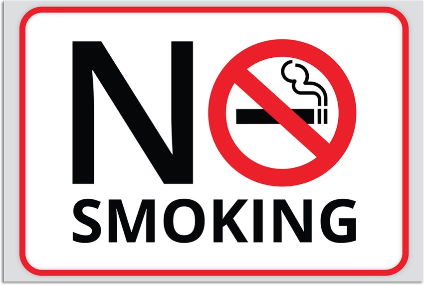 No smoking policy in clean rooms