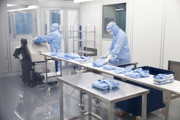Clean room garment standards