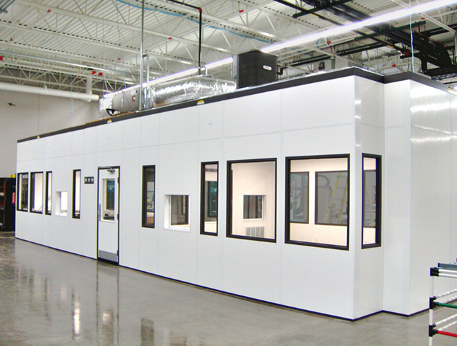 What is a modular cleanroom?