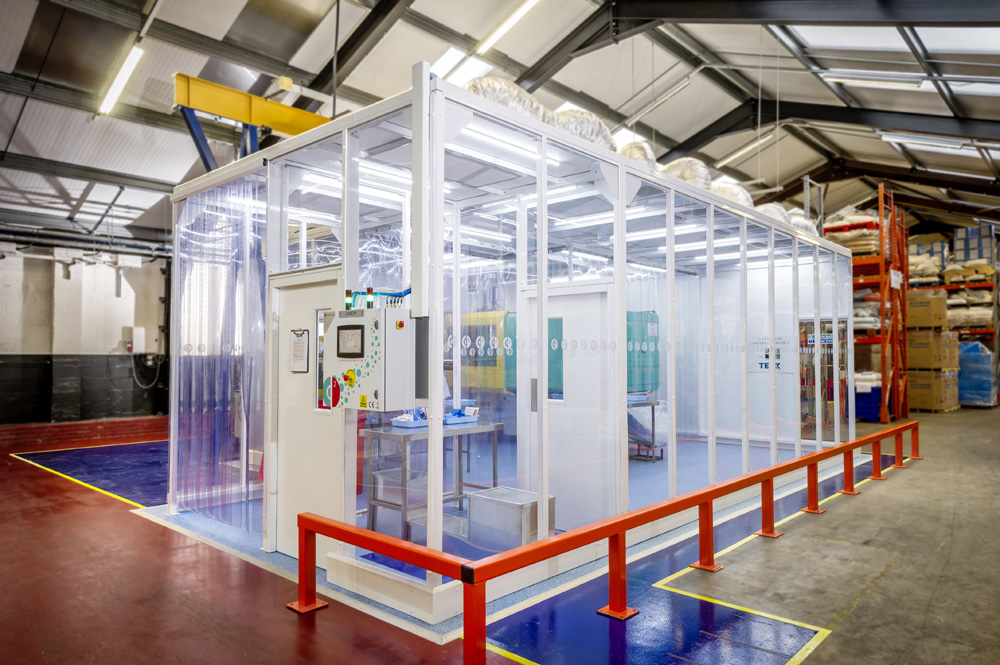 How do modular cleanrooms work?