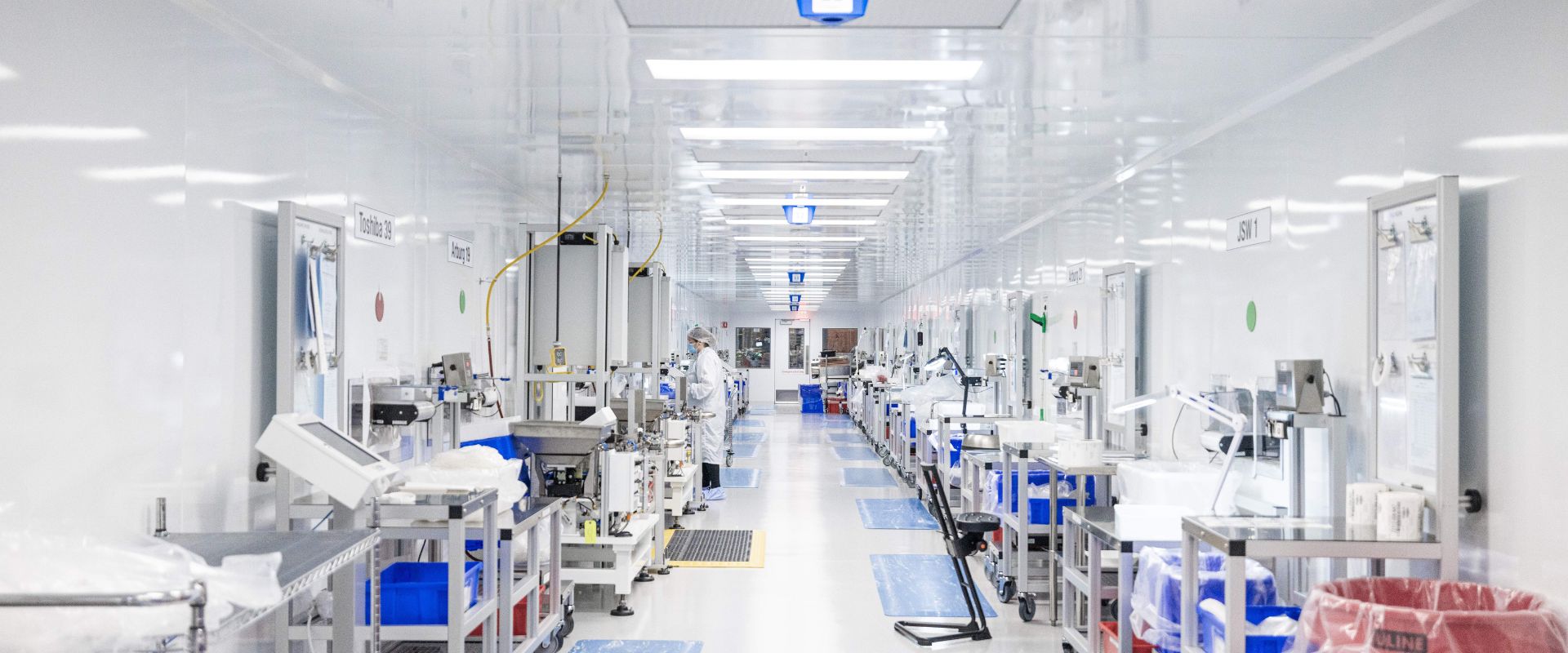 Medical Device Manufacturing Clean Room - 20,000 SQFT | MECART Medical Device Manufacturing Clean Room - 20,000 SQFT | MECART