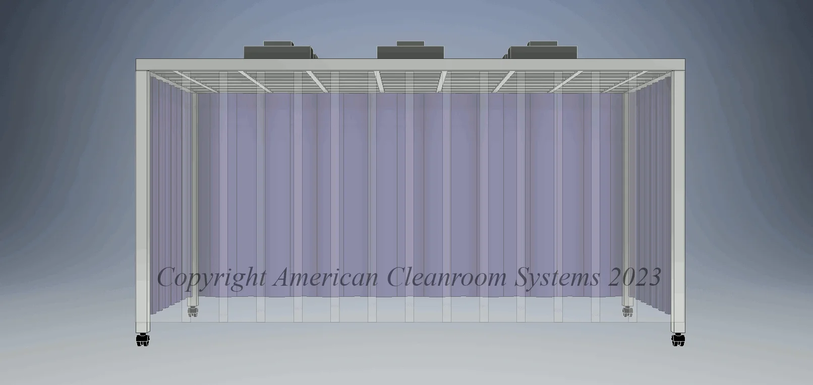 Vertical external circulation airflow