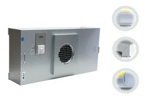 What are the different types of fan filt