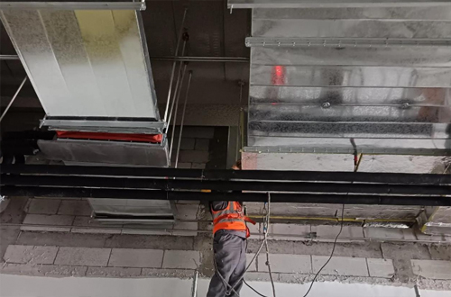 Cleanroom Ventilation Ductwork Removal Cleanroom Ventilation Ductwork Removal