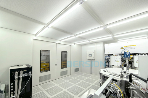 Cleanroom Lighting Fixture Disassembly Cleanroom Lighting Fixture Disassembly