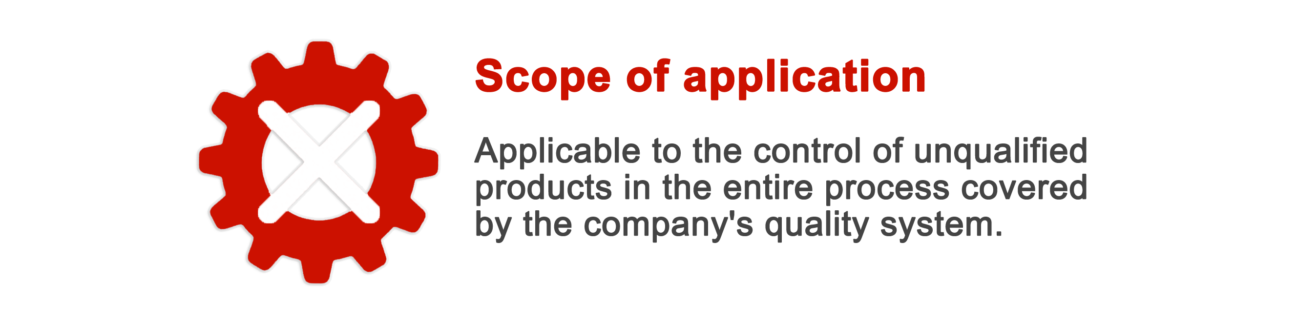 Food production defective product manage