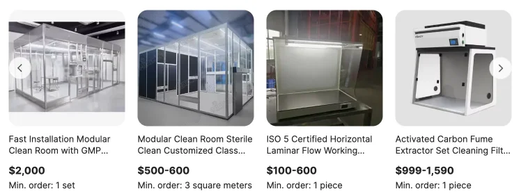 Downflow Booth Cost