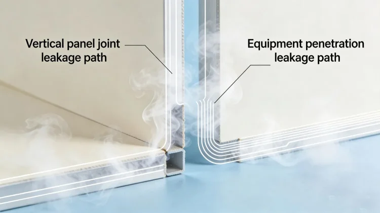 Cleanroom air leakage test in practice.jpg