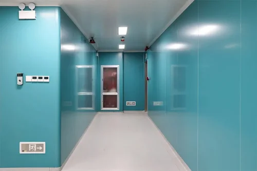 Examples of modern, compliant cleanroom interiors