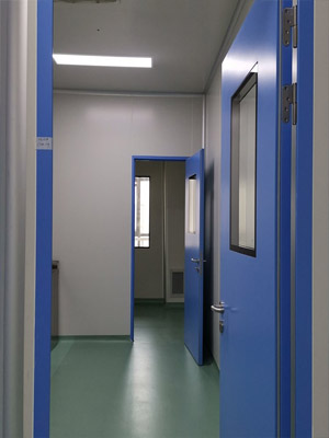 High-volume oral solid dosage form preparation facility, cleanroom, raw material settling room.jpg