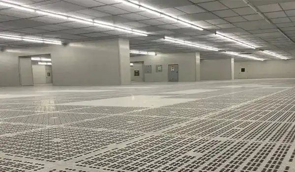 Clean room floor