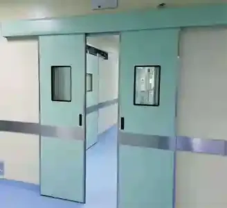 hospital cleanroom door