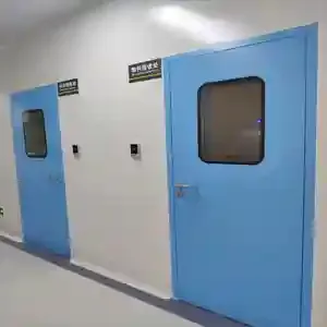 Lab steel door