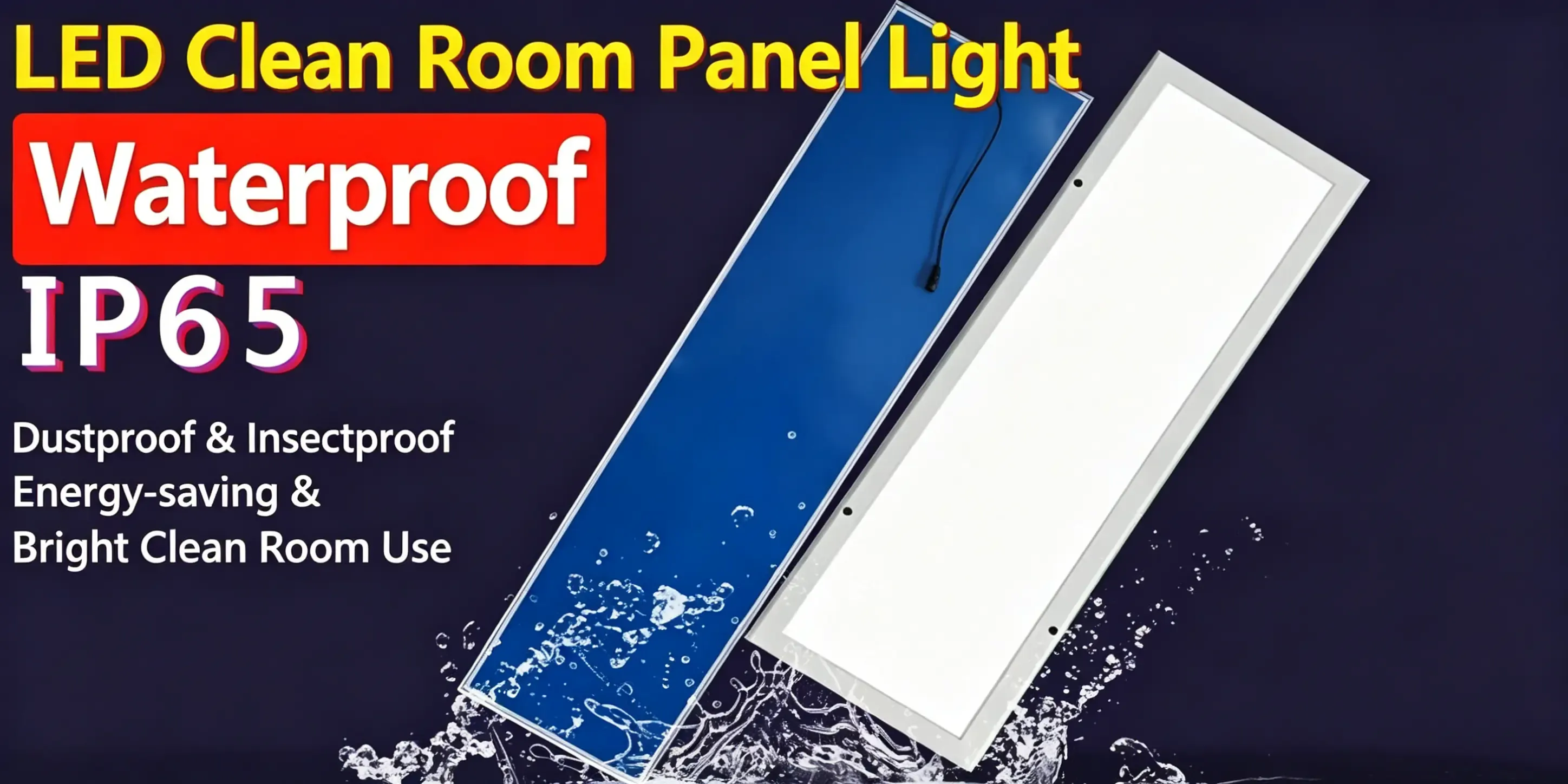 Certified cleanroom Panel Light-IP 65
